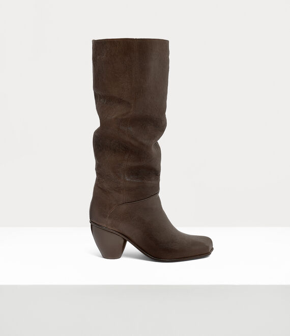 Vivienne Westwood Gaia Boot Brown | 639581CRT