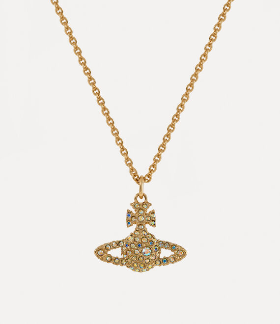 Vivienne Westwood Grace Bas Relief Pendant Necklace Gold | 142357RPE