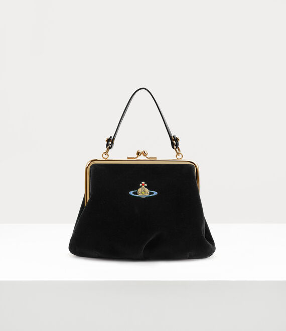 Vivienne Westwood Granny Frame Purse Black | 786390NSV