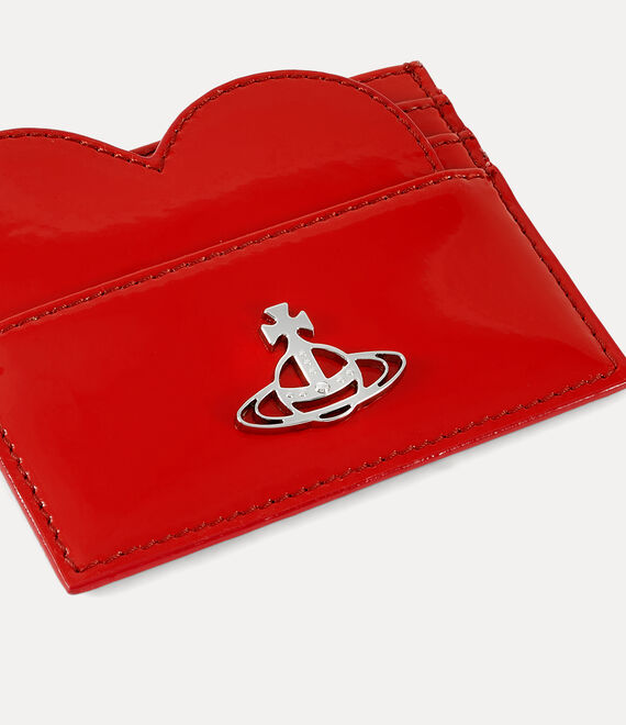 Vivienne Westwood Heart Card Holder Brown | 865241CQV