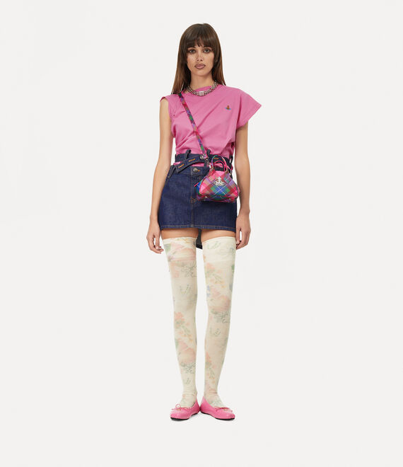 Vivienne Westwood Hibiscus Over The Knee Socks Off White | 637952FXM