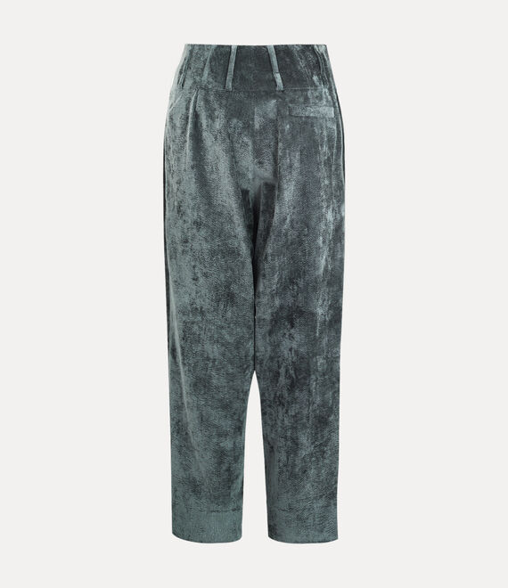 Vivienne Westwood Inferno Trousers Steel Green | 741369XRK