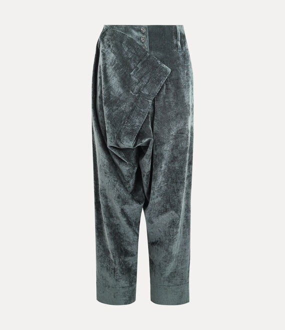 Vivienne Westwood Inferno Trousers Steel Green | 741369XRK