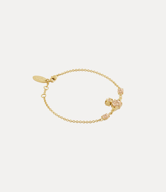 Vivienne Westwood Joaquina Bracelet Gold / L-champagne Cz | 860259NAE