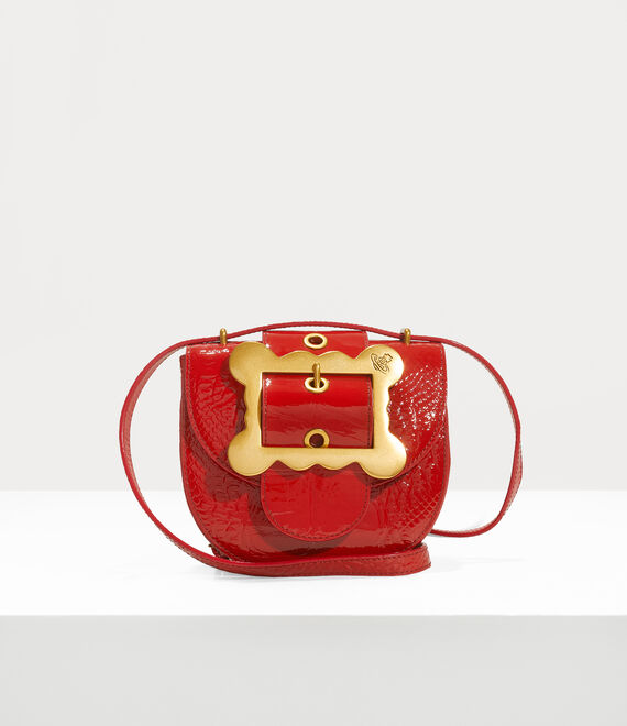 Vivienne Westwood Jodie Saddle Bag Red | 264180VJQ