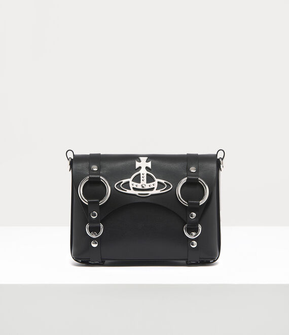 Vivienne Westwood Kim Crossbody Bag Black | 821647LIG