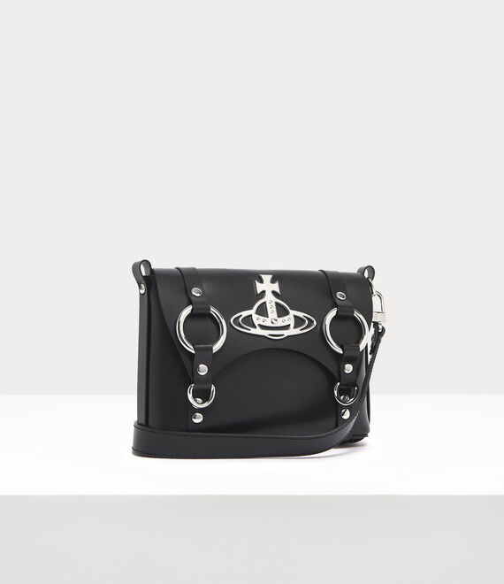 Vivienne Westwood Kim Crossbody Bag Black | 821647LIG