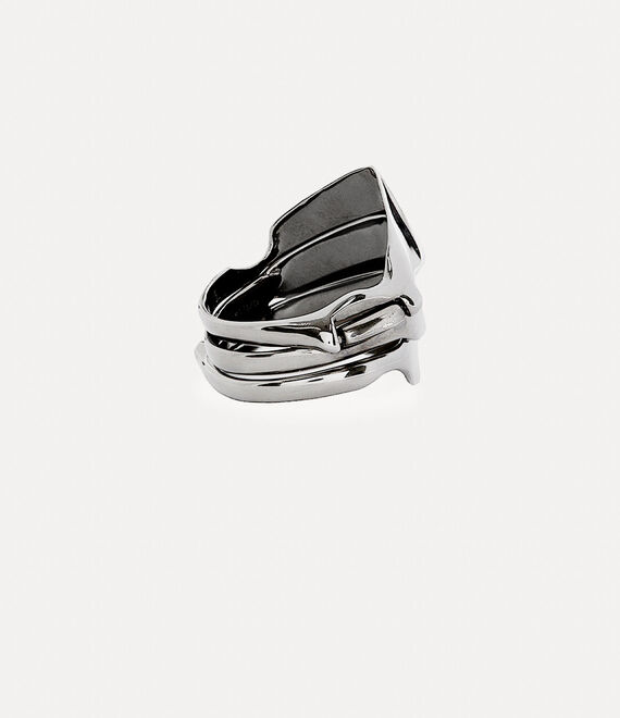 Vivienne Westwood Knuckleduster Ring Platinum | 102457MKC