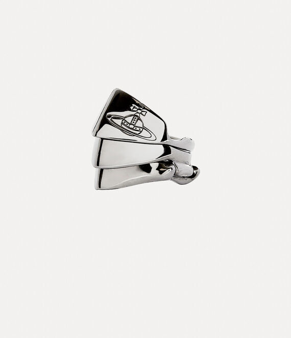 Vivienne Westwood Knuckleduster Ring Platinum | 102457MKC