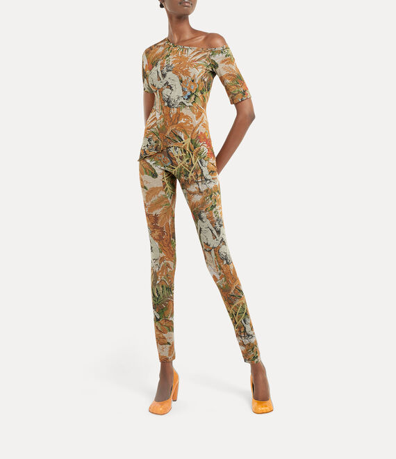 Vivienne Westwood Lili Leggings Jungle Print | 152649MGI