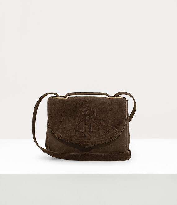 Vivienne Westwood Linda Crossbody Bag Brown | 875103VEL