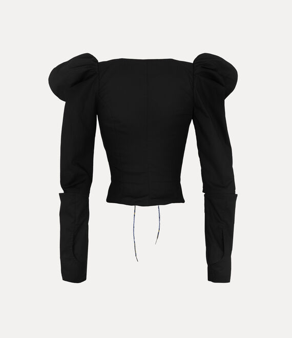 Vivienne Westwood Long Sleeve Feba Top Black | 248671FVP