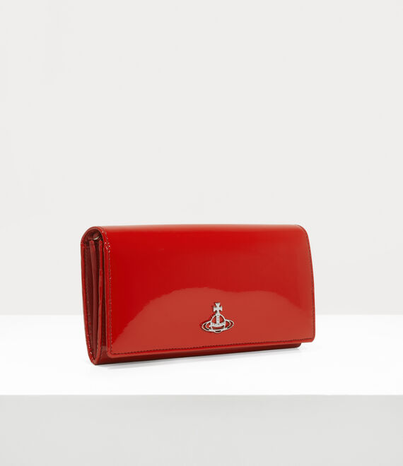 Vivienne Westwood Long Wallet With Long Chain Red | 284375GHZ