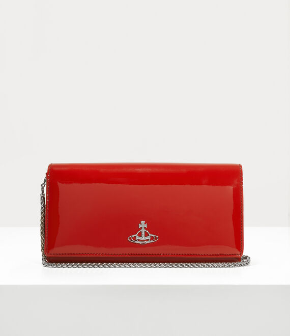 Vivienne Westwood Long Wallet With Long Chain Red | 284375GHZ