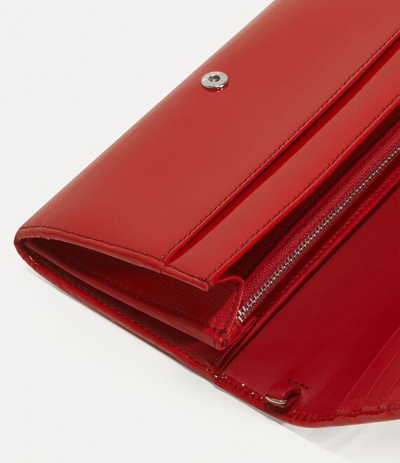 Vivienne Westwood Long Wallet With Long Chain Red | 315792DWK