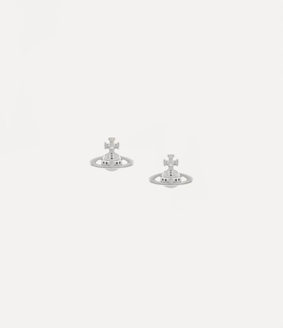 Vivienne Westwood Lorelei Stud Earrings Platinum | 018369WQI