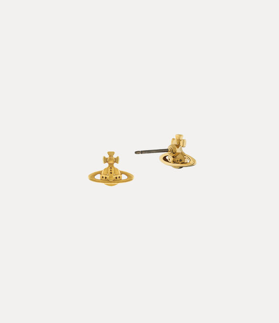 Vivienne Westwood Lorelei Stud Earrings Gold | 253894JDR