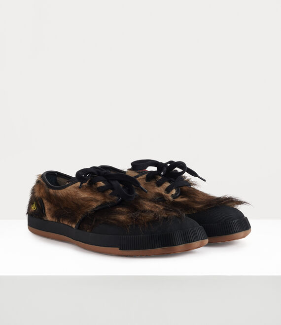 Vivienne Westwood Low-top Animal Gym Derby Shoes Brown | 813972PTA