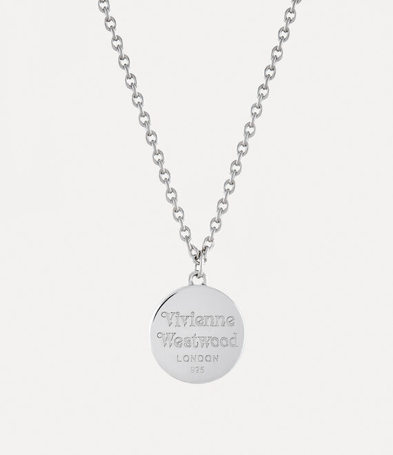 Vivienne Westwood Man Janus Pendant Necklace Platinum | 842370LCI