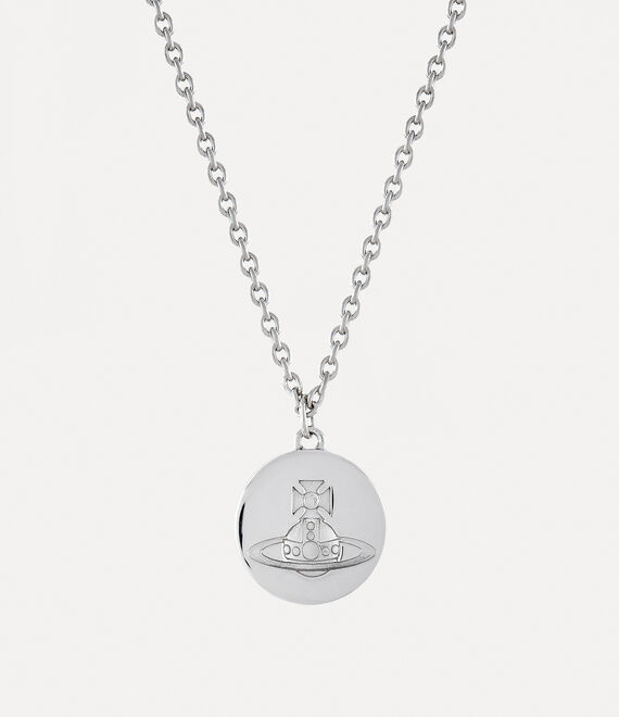 Vivienne Westwood Man Janus Pendant Necklace Platinum | 842370LCI