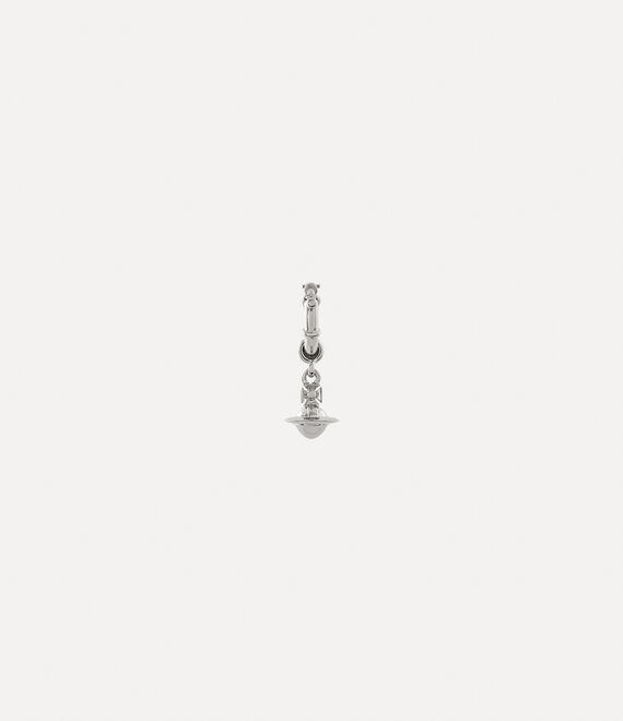 Vivienne Westwood Man. Pauliana Single Earring Oxi Silver | 358417SVB