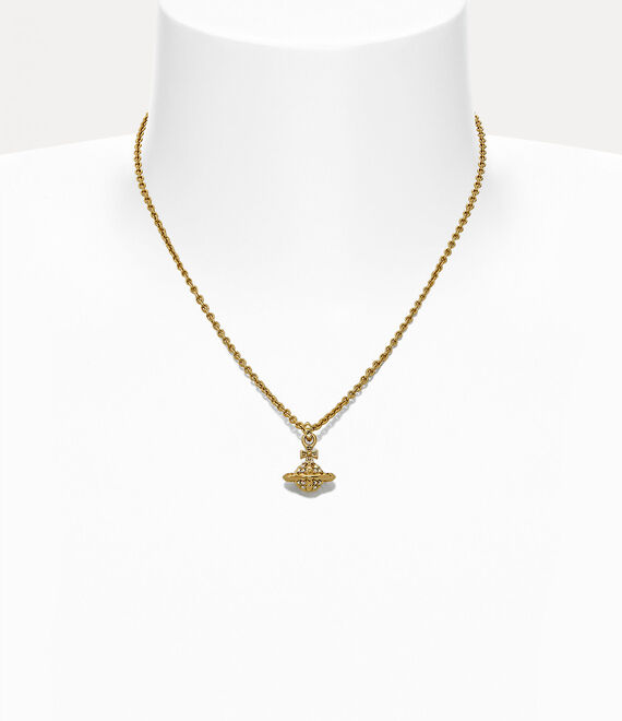 Vivienne Westwood Mayfair Small Orb Pendant Necklace Gold Crystal Ab | 741960GAH