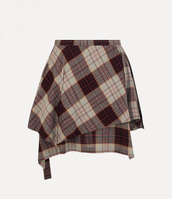 Vivienne Westwood Meghan Kilt Red Check | 517840HCU