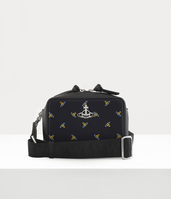 Vivienne Westwood Melih Camera Bag Black/Baby Orbs | 263981KNQ