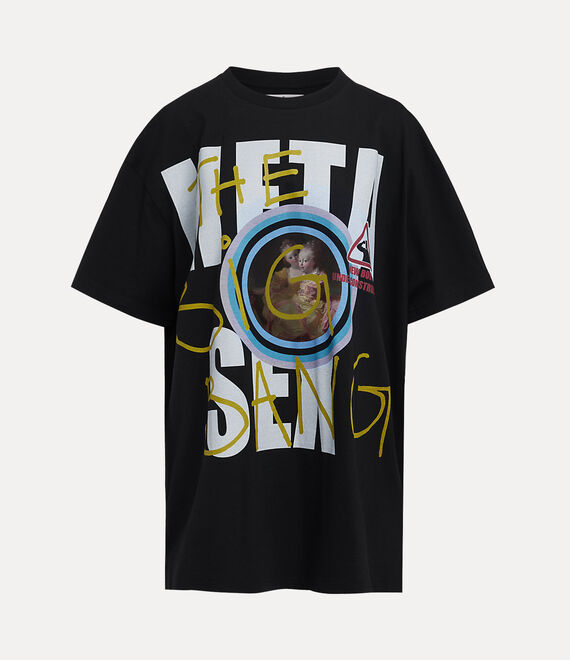 Vivienne Westwood Meta Sex Oversized T-shirt Black | 127849XNL