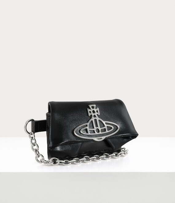 Vivienne Westwood Mini Courtney Chain Black | 287059BXQ