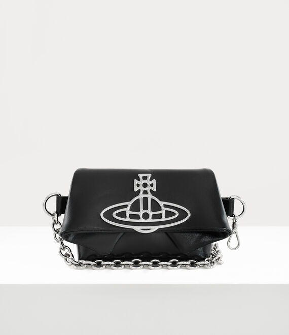 Vivienne Westwood Mini Courtney Chain Black | 287059BXQ