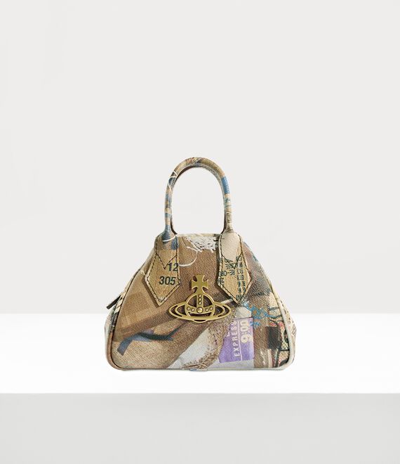 Vivienne Westwood Mini Yasmine Bag Rubbish Print | 923715QFA