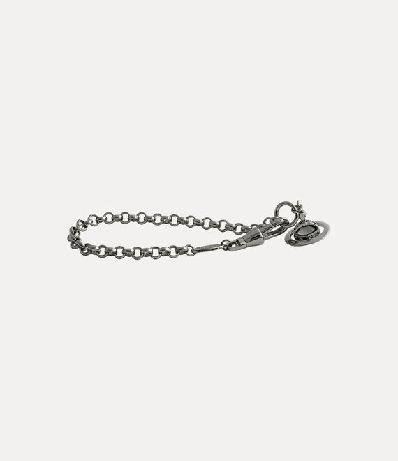 Vivienne Westwood New Petite Orb Bracelet Ruthenium | 803162SQA