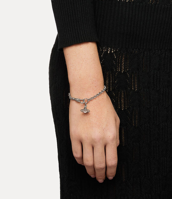 Vivienne Westwood New Petite Orb Bracelet Platinum | 563041QZF