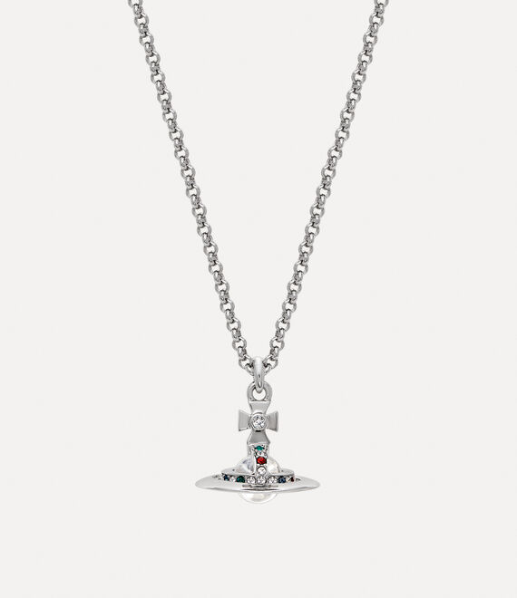 Vivienne Westwood New Petite Orb Pendant Platinum | 836179JWK