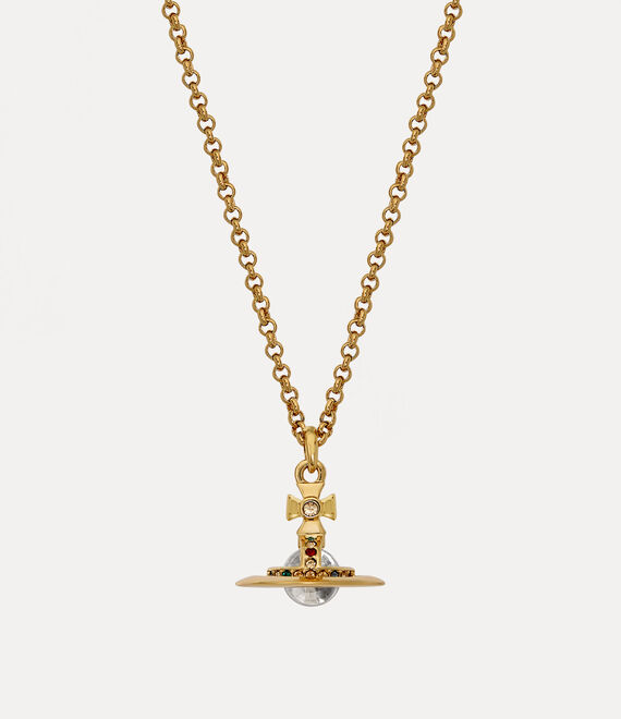 Vivienne Westwood New Petite Orb Pendant Gold | 075826UAR