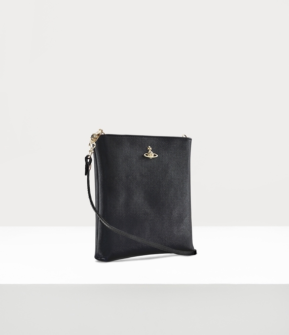 Vivienne Westwood New Square Crossbody Black | 264593BXY