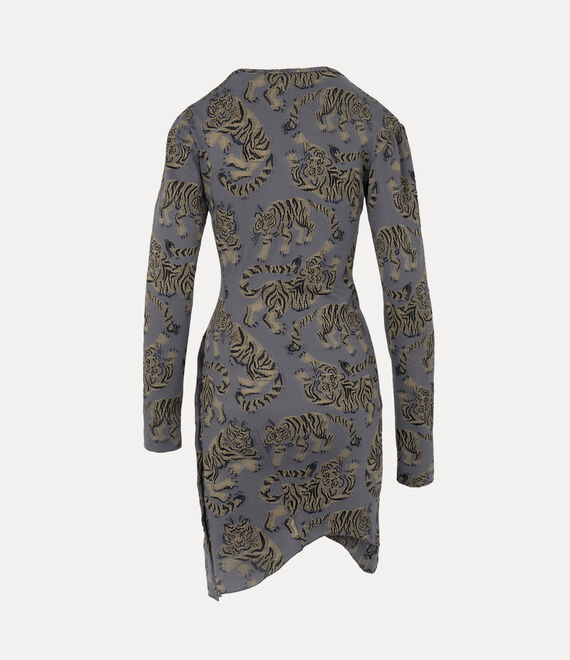 Vivienne Westwood Orgy Cardigan Dress Gray Tiger | 579304QWC