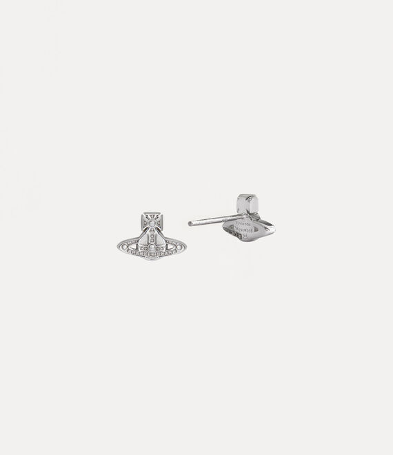 Vivienne Westwood Oslo Earrings Platinum | 367589JAD