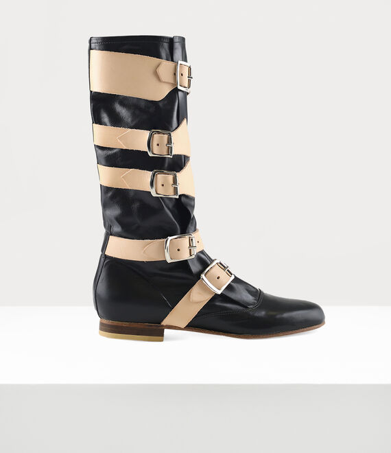 Vivienne Westwood Pirate Boot Black | 694280PNY