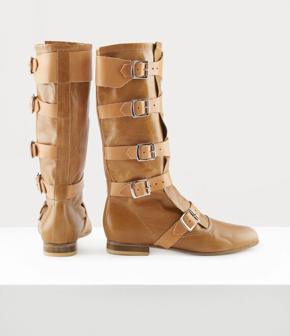 Vivienne Westwood Pirate Boot Tan | 167825DNJ