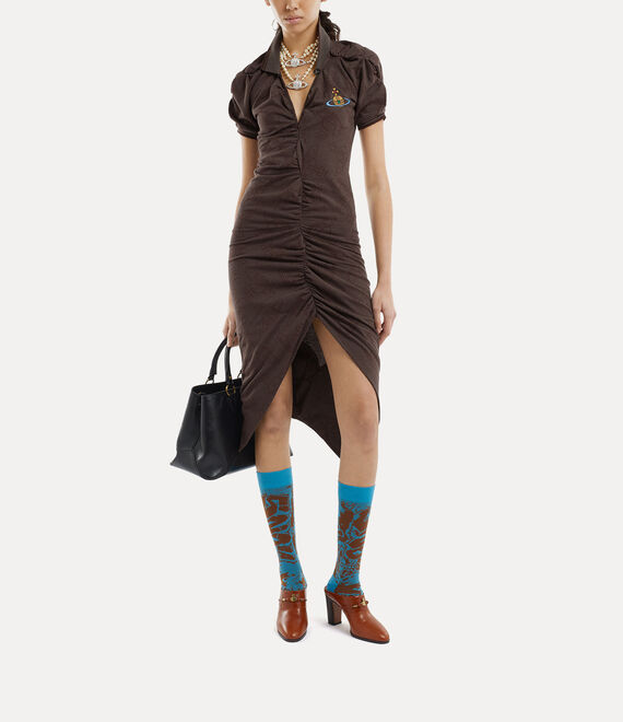 Vivienne Westwood Pulling Dress Khaki/Brown | 276980OIT