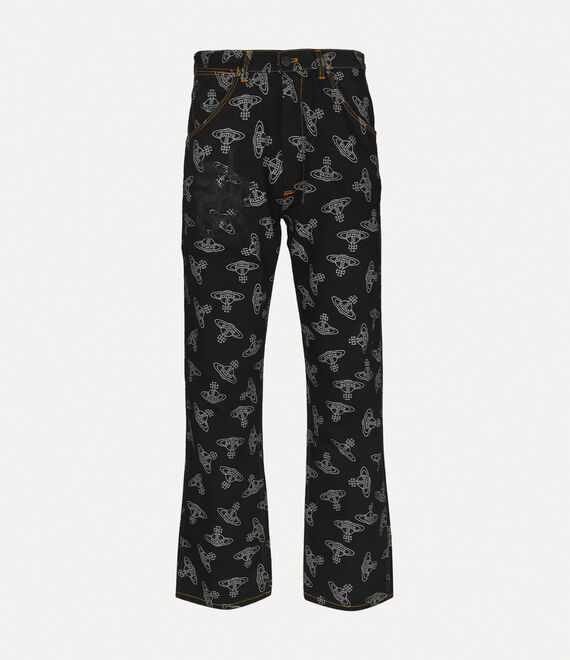 Vivienne Westwood Ranch Jeans Black/Orbs | 785402XOQ