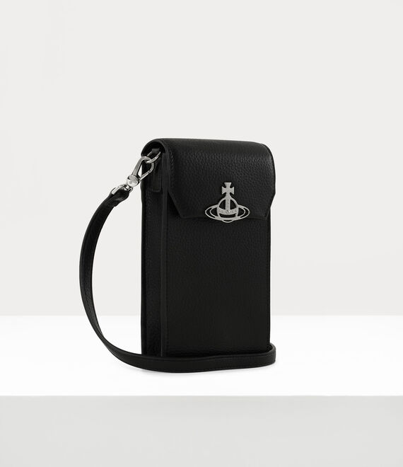 Vivienne Westwood Re-vegan Phone Bag Black | 697803RXQ