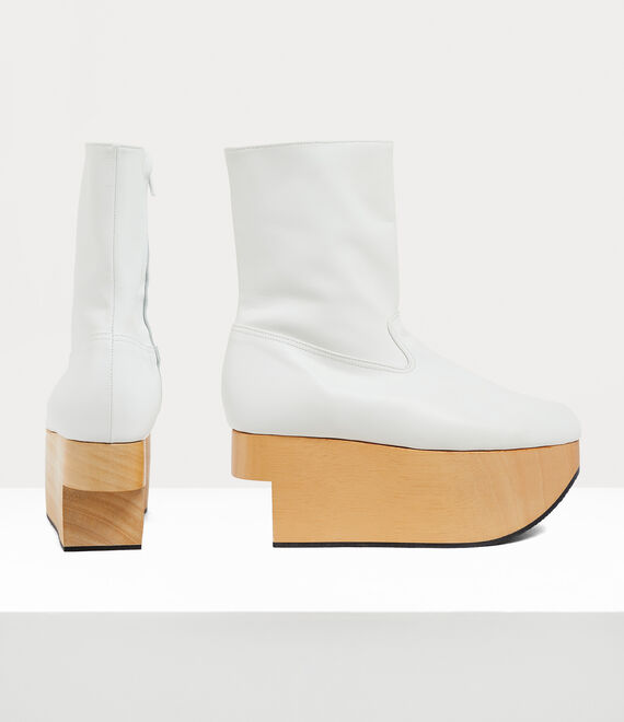 Vivienne Westwood Rocking Horse Boot White | 703495PGA