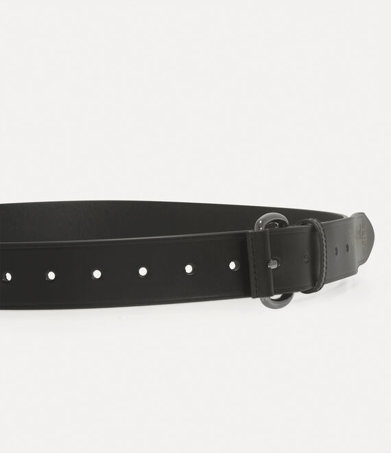 Vivienne Westwood Roller Buckle Belt Black | 250738ZDE