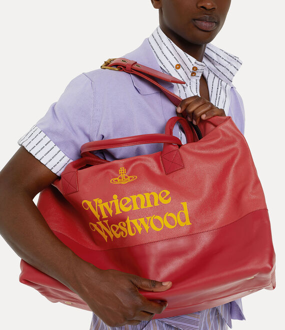 Vivienne Westwood Sid Weekender Red/Yellow | 012586EML