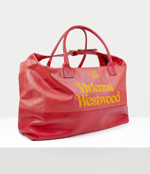 Vivienne Westwood Sid Weekender Red/Yellow | 507319DOT