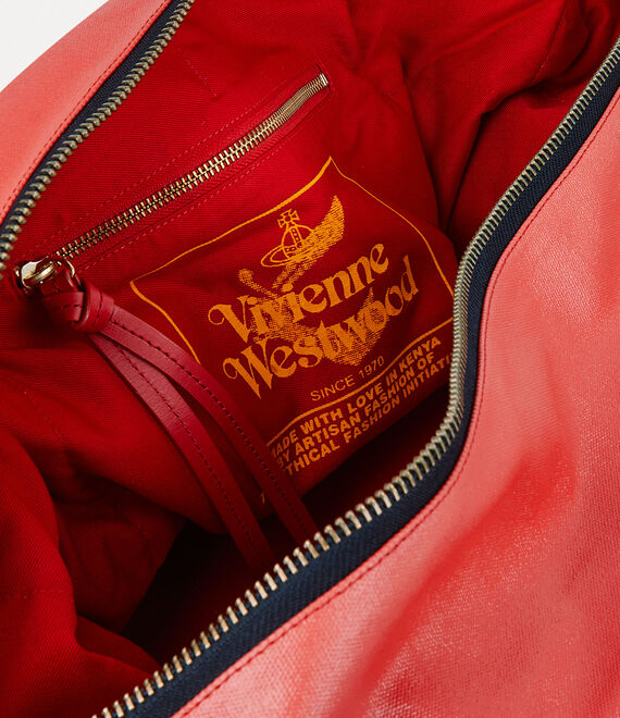 Vivienne Westwood Sid Weekender Red/Yellow | 507319DOT