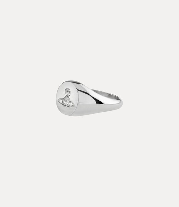 Vivienne Westwood Sigillo Ring Rhodium (925) | 514870QVE